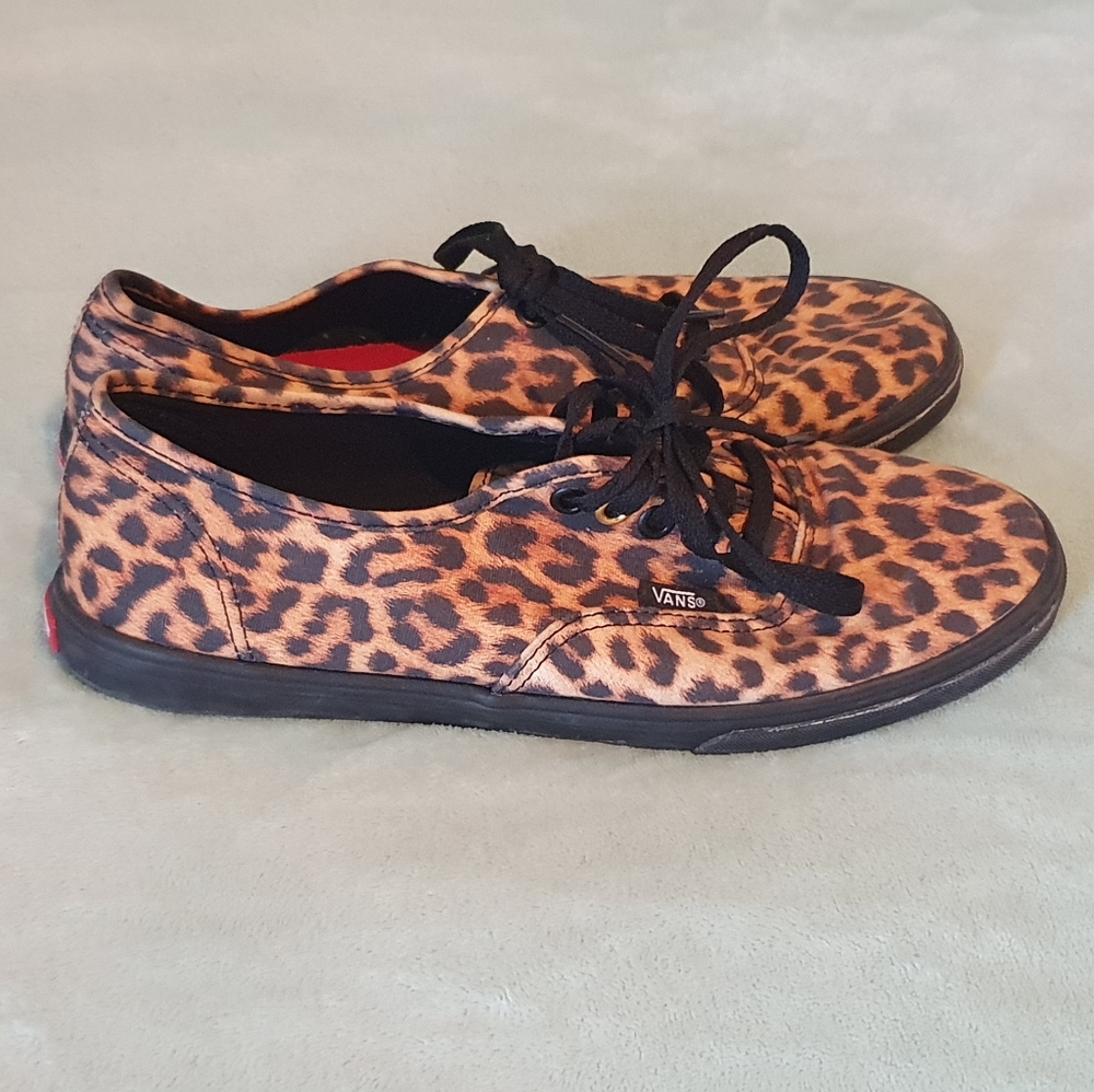 Leopard Print Vans - Picture 3 of 4